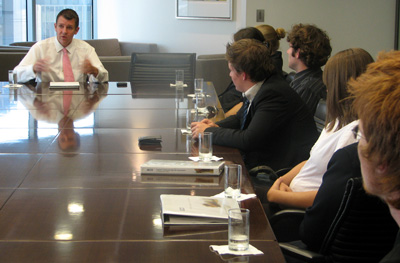 Mike Baird meets Year 13